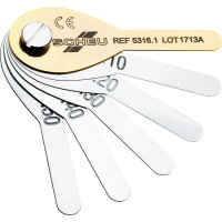 CA® Messlehre - Set 5 Stück 0,1 - 0,5 mm - 5316.1