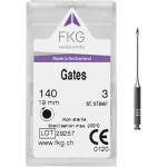 FKG Gates fúró, 32 mm, ISO 090, 6 darab