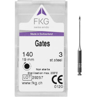 FKG Gates fúró, 32 mm, ISO 090, 6 darab