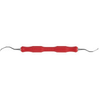 DEPPELER Gracey Küretten Deep - 1 db, Figur 11/12, mesial, ADEP Griff, piros - 11GL12+ADEP