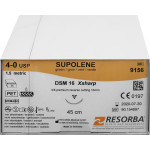 RESORBA® Supolene - 36 darabos csomag, , zöld, 45 cm, DSM16, USP 4/0 - 9156