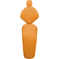 Monoart® Universal Einmalbezüge für Behandlungsstühle - Karton 25 db (Kopfteil, Rückenlehne, Sitz) orange - 264004