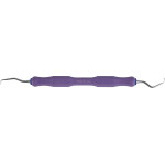 DEPPELER Titan-Implantatküretten - 1 db, CN Griff, lila - TIS1CN