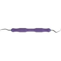 DEPPELER Titan-Implantatküretten - 1 db, CN Griff, lila - TIS1CN