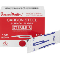 Swann Morton Skalpellklingen - 100 darabos csomag, Figur 15C - 8213103 Swann Morton Skalpellklingen - 100 darabos csomag, Figur 15C - 8213103