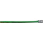 Monoart® Speichelsauger - csomag 1.000 db grasgrün, 12,5 cm, Kappe silber lose - 22810684
