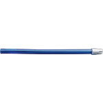Monoart® Speichelsauger - csomag 1.000 db kék, 12,5 cm, Kappe silber lose - 22810683