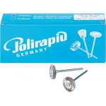 Miniaturbürste, drótkefe, acél 0,12 mm, Ø 17 mm, 6 darab