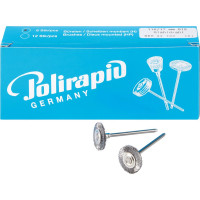 Miniaturbürste, drótkefe, acél 0,12 mm, Ø 17 mm, 6 darab