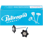 Miniaturbürsten Sternförmig - Packung 12 Stück HP, sternförmig, Borste Rosshaar medum, Ø 23 mm - MBH 15 450