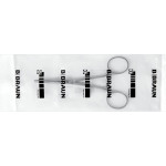 Arterienklemmen nach Pean - 1 db, BH425R, 140 mm, gebogen - BH425R