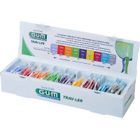 GUM® TRAV-LER® Interdentalbürsten Box 9 x 20 darab