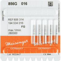 Diamanten 856 Packung 5 Diamanten grün ISO 016, FG