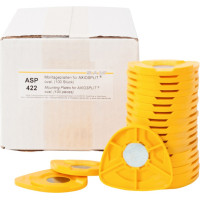 Artikulator Montageplatten, 10 darab, oval BP