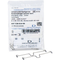 remanium® Palatinalbügel, 10 darabos csomag, Länge 37 mm
