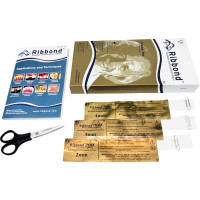 Ribbond® THM - Kit 3x 22 cm, 2, 3, 4 mm, 0,18 mm, 1 Schere, 1 Zinnfolie, 1 Anleitung - 222243 Ribbond® THM - Kit 3x 22 cm, 2, 3, 4 mm, 0,18 mm, 1 Schere, 1 Zinnfolie, 1 Anleitung - 222243