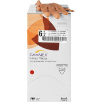 Gammex® Latex Micro - csomag 50 Paar puderfrei, braun, méret 6,5 - 330052065
