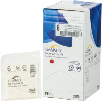 Gammex® Non-Latex PI - csomag 50 Paar puderfrei, fehér, méret 6 - 340056060 Gammex® Non-Latex PI - csomag 50 Paar puderfrei, fehér, méret 6 - 340056060