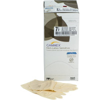 Gammex® Non-Latex Sensitive - csomag 50 Paar puderfrei, natur, méret 7,5 - 340007075