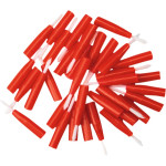 Pinseleinsätze - 100 darabos csomag, fehér, fein - 1021