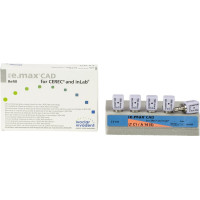 IPS e.max CAD for CEREC/inLab Packung 5 darab, Gr. A14 S, C1 LT