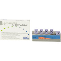 IPS e.max CAD for CEREC/inLab Packung 5 darab, Gr. A14 L, A3 LT