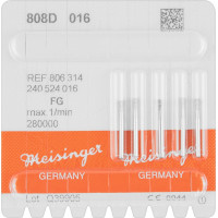 CE-gyémántcsiszoló, 808D, ISO 016, FG, 5 darab