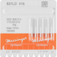 CE-gyémántcsiszoló, 837LD, ISO 016, FG, 5 darab