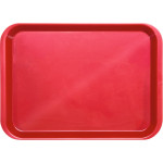 B-Lok Tray - Stück Tray 34 x 24,5 x 2,2 cm, ohne Einteilung rot - 20Z401M