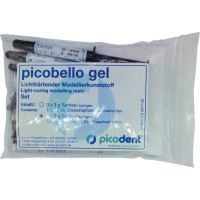 picobello gel szett, 5 x 3 g Spritzen, 20 Dosierspitzen