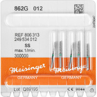 Diamanten 862, gyémántcsiszoló, zöld, ISO 012, FGK, 5 darab
