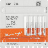 Diamanten 850, gyémántcsiszoló, zöld, ISO 016, FGK, 5 darab