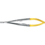 TC Mikronadelhalter - 1 db, 20-620-01-07, gebogen, mit Sperre, 145 mm - 20-620-01-07
