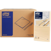 TORK® Soft Lunchservietten (1/4 Falz) - Karton 10 x 150 db sand - 477866