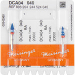 Diamantpolierer DCA04/10 Packung 2 darab, kék, ISO 040, RA