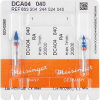 Diamantpolierer DCA04/10 Packung 2 darab, kék, ISO 040, RA