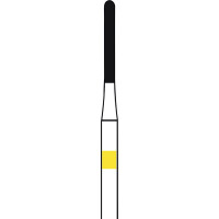 Diamanten 364, gyémántcsiszoló, sárga, ISO 010, 3 darab