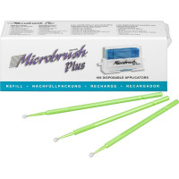 Microbrush® Applikatoren Plus Serie - 100 darabos csomag, zöld, regulär 2 mm - PR100GR
