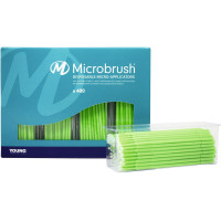 Microbrush® Applikatoren Plus Serie - 400 darabos csomag, zöld, regulär 2 mm - PR400GR