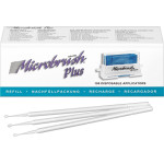 Microbrush® Applikatoren Plus Serie - 100 darabos csomag, fehér, superfein 1 mm - PSF100
