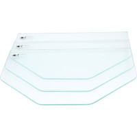 Glasscheiben - Packung 3 Stück unbeschichtet, f. Basic quattro, Basic quattro IS, Basic master - 900036311