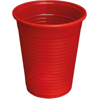 Monoart® Mundspülbecher - Karton 3.000 db piros, 180 ml - 930257