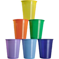 Monoart® Mundspülbecher - Karton 3.000 db colourmix, 180 ml - 930263