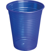 Monoart® Mundspülbecher - Karton 1.000 db dunkelblau, 180 ml - 147004