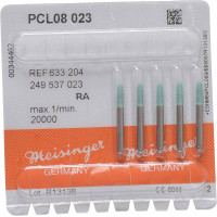 Prophy Clean Packung 5 darab, blau, ISO 023, PCL08, grob, Länge 7,5 mm, RA