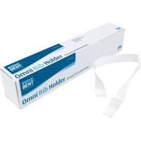 Omni Bib Holder - 250 darabos csomag, fehér - 123296