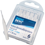 Omni (0,40 mm ¦ 1,8 mm), Fogköztisztító kefe, fehér, hengeres, 6 darab