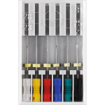 Hedstrom fájlok 174 - tartományban 6 db 31 mm-es (ISO 015, 020, 025, 030, 035, 040)