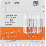 Diamanten 881 Packung 5 Diamanten piros, ISO 018, FG Diamanten 881 Packung 5 Diamanten piros, ISO 018, FG