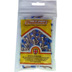 SMART Line Nylon Polierbürsten, 10 darab, blau, hart
